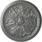 Ekena Millwork Washington Ceiling Medallion (Fits Canopies up to 2 7/8"), Hand-Painted Silver, 17 1/8"OD x 1 1/2"P CM17WASLS - alternate 1